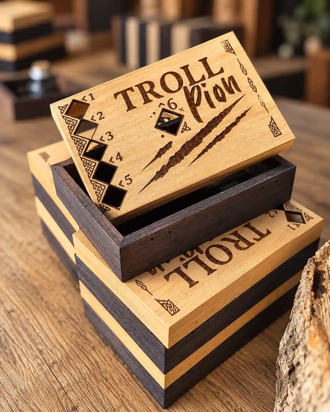 Boîtes-en-bois-gravées-Troll-pion_1_3